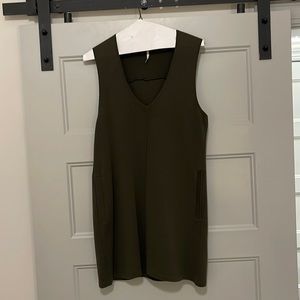 Free people sleeveless knit mini dress